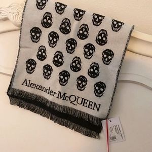 Alexander McQueen reversible scarf...